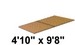 4'10'' x 9'8'' Roll Out, Narrow Spacing, PT
