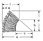 23'' W Curve, 45°, No Spacing, PT